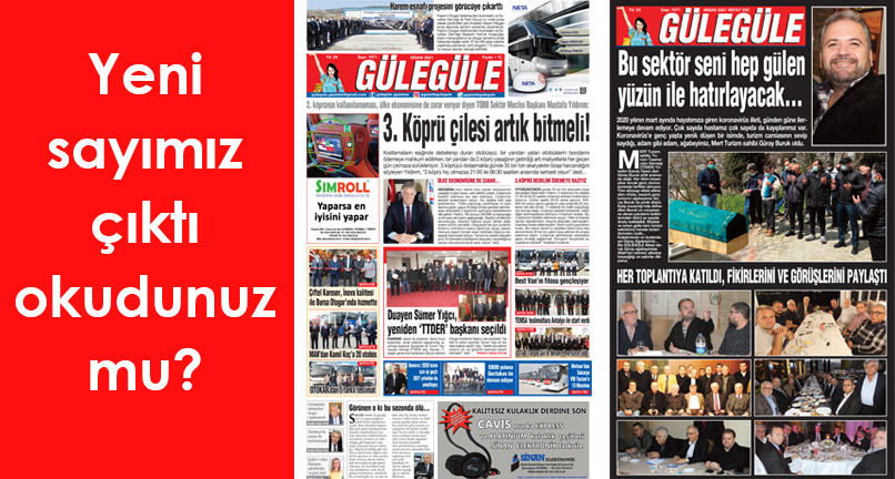 Güle Güle Gazetesi 1071. Sayımız Yayında