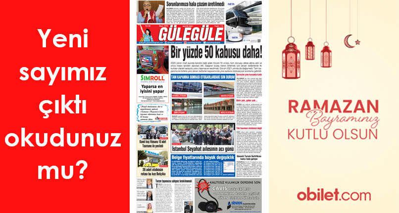 Güle Güle Gazetesi 1072. Sayımız Yayında