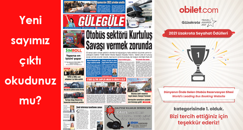 Güle Güle Gazetesi 1079. Sayımız Yayında