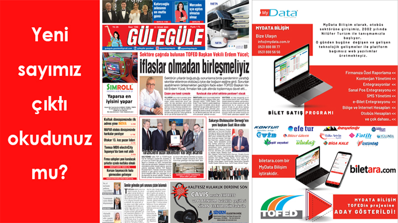 Gülegüle Gazetesi 1082. Sayımız yayında