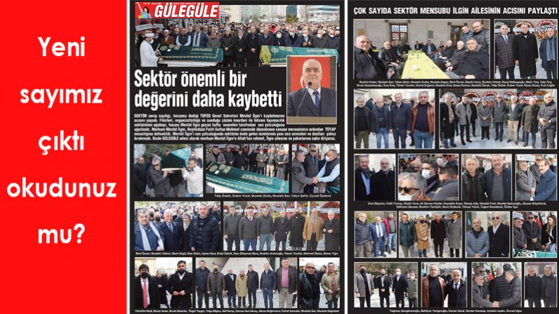 Gülegüle Gazetesinin 1084.sayı vefat eki