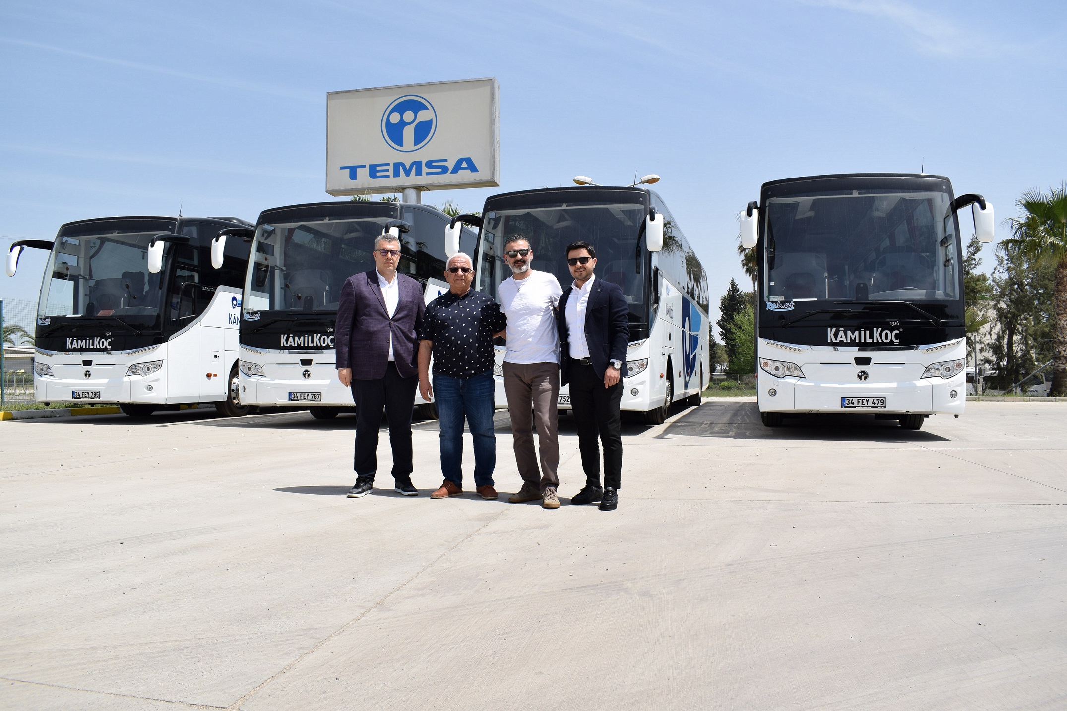 TEMSA’dan 3 firmaya 17 adet Maraton VIP teslimatı