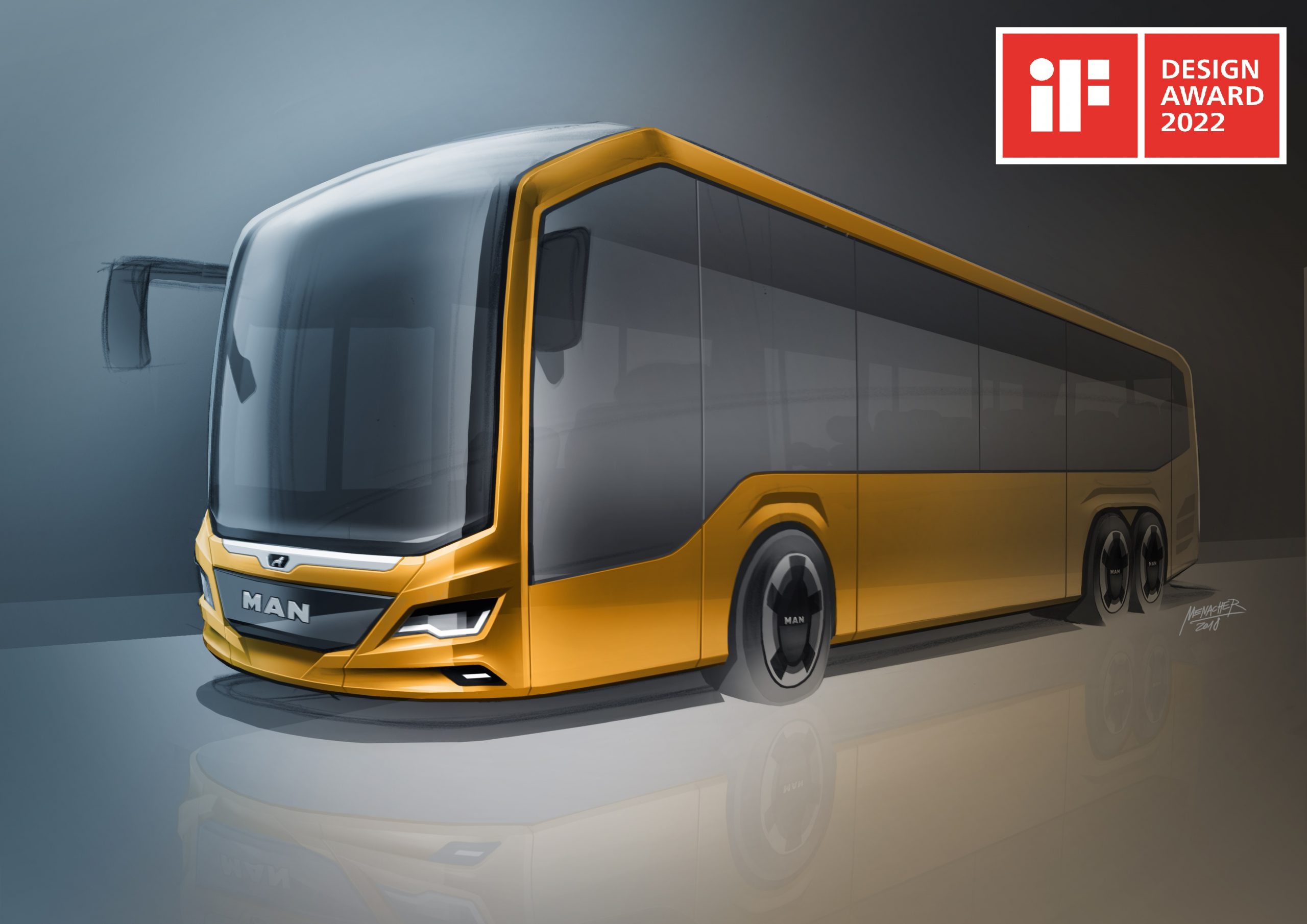 Beğenilen tasarım: Yeni MAN Lion’s Intercity LE, iF Design Award 2022’yi kazandı