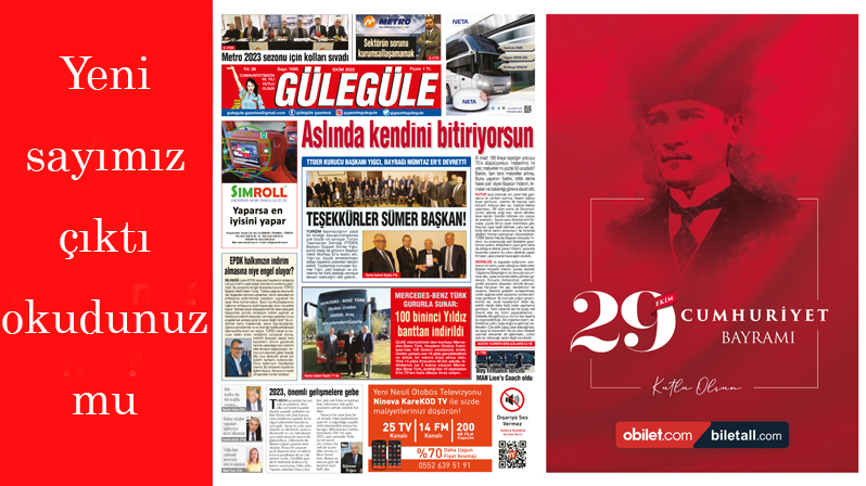 Gülegüle Gazetesi’nin 1094. Sayısı yayında