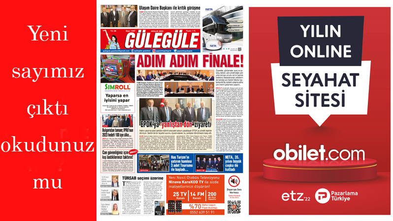 Gülegüle Gazetesi’nin 1096. Sayısı yayında