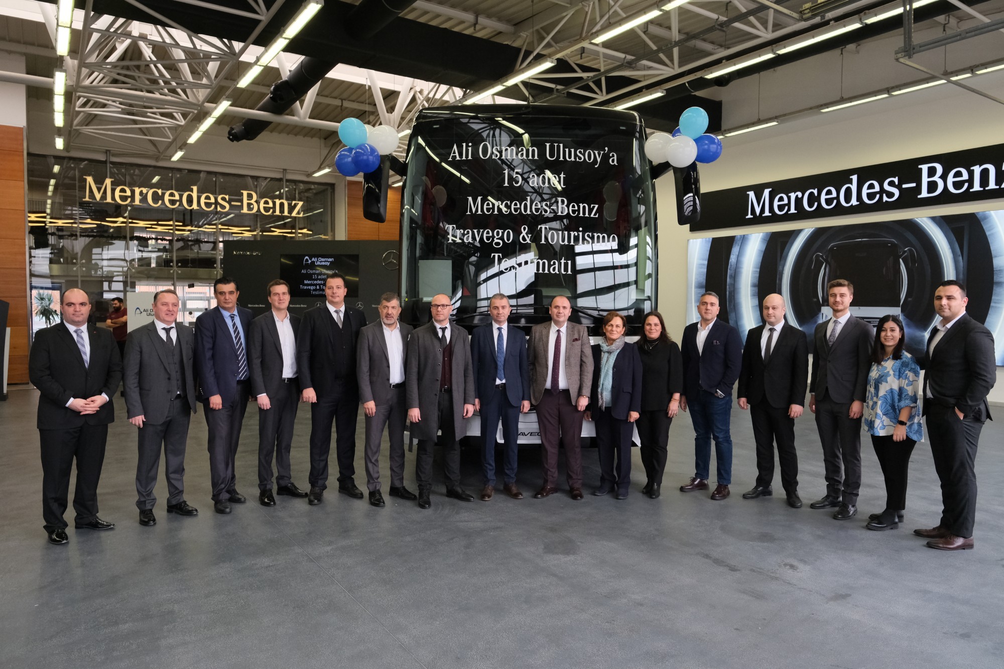 <strong>Mercedes-Benz Türk, Ali Osman Ulusoy Turizm’e 2022 yılında toplam 15 adet otobüs teslim etti</strong>