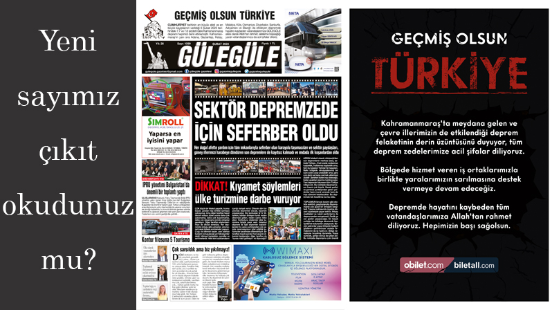 Gülegüle Gazetesi’nin 1099. Sayısı yayında