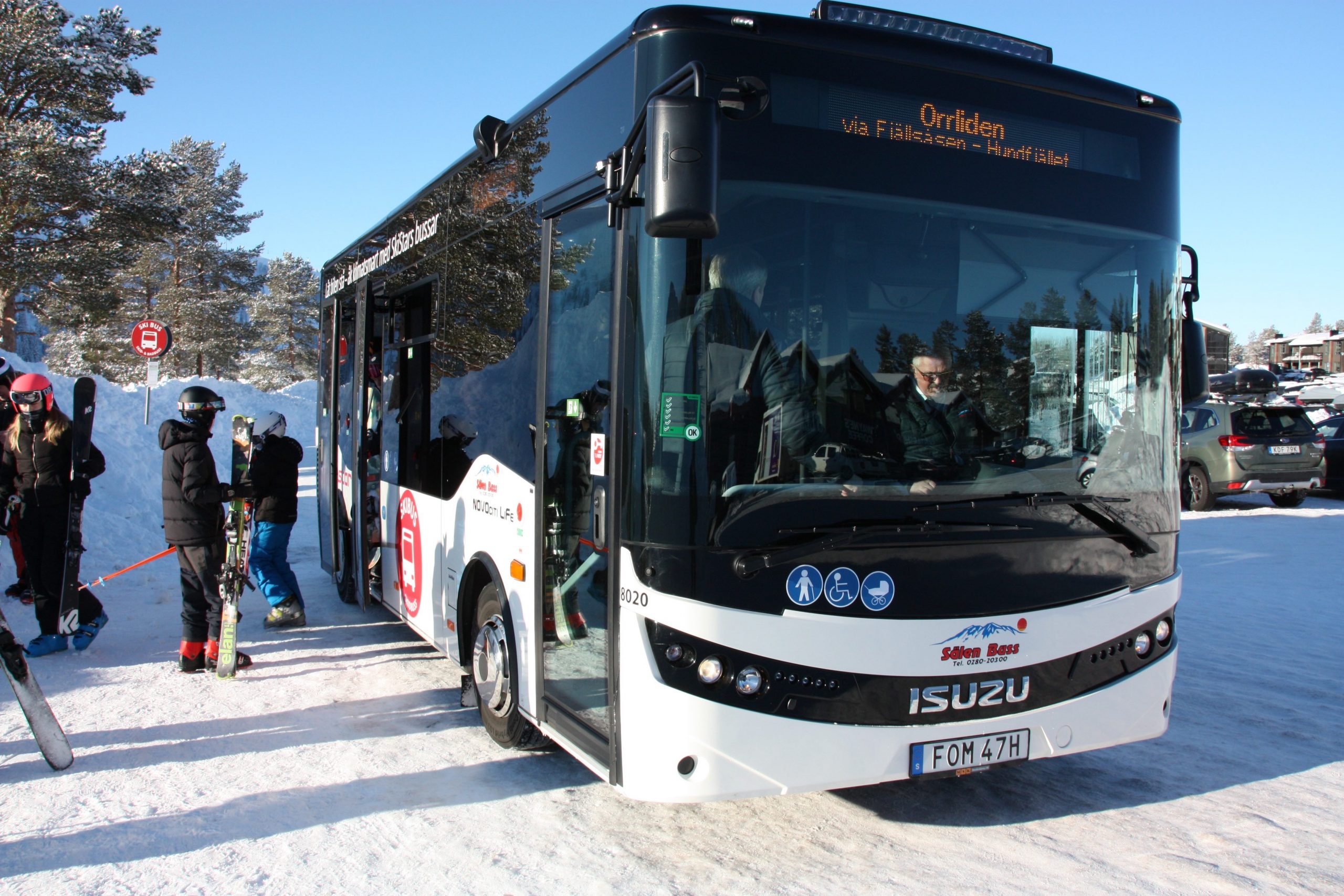 Allison Şanzıman Donanımlı Isuzu Otobüsler, Kayak Turizminde Ulaşım Verimliliğini Zirveye Taşıyor