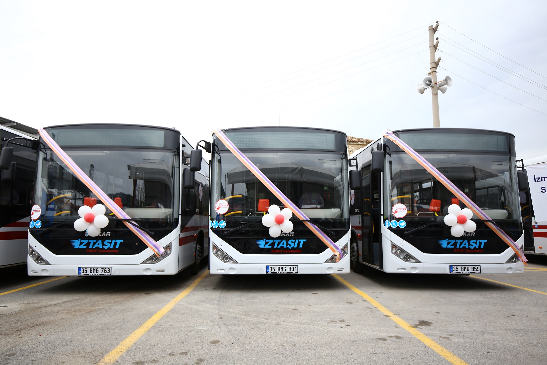 Otokar’ın Centro ve Kent LF’leri Yeni Foça’da Hizmete Başladı