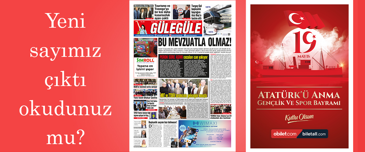 Gülegüle Gazetesi’nin 1103. Sayısı yayında