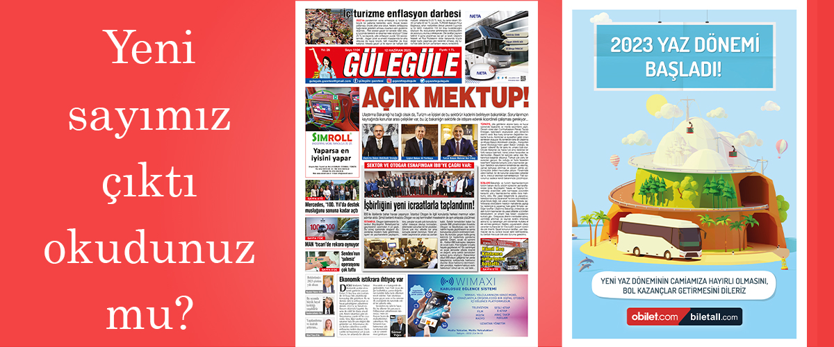 Gülegüle Gazetesi’nin 1104. Sayısı yayında