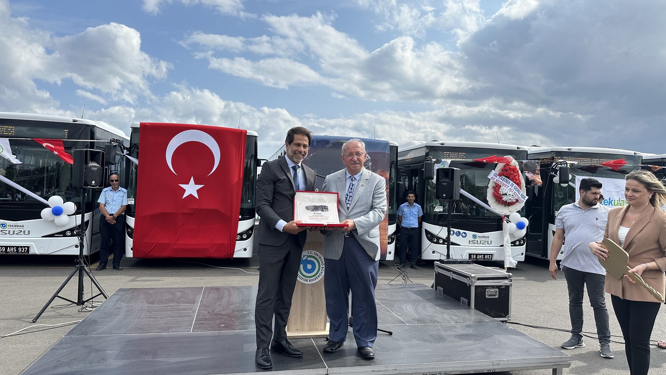 Anadolu Isuzu, Tekirdağ Büyükşehir Belediyesi’ne 25 adet Otobüs Teslimatı 