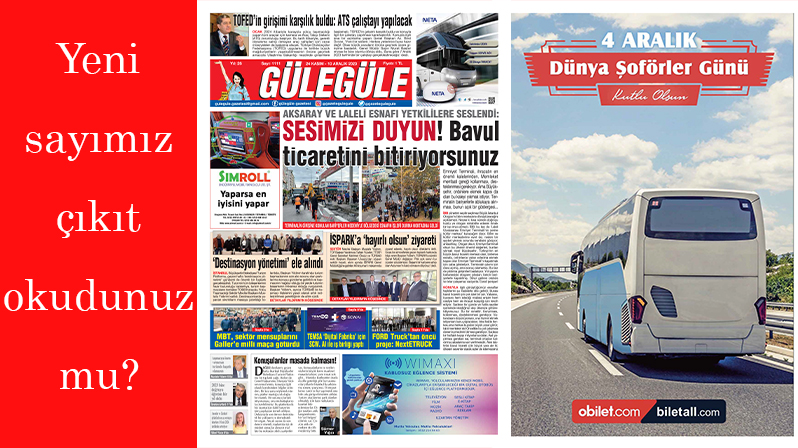 Gülegüle Gazetesi’nin 1111. Sayısı yayında