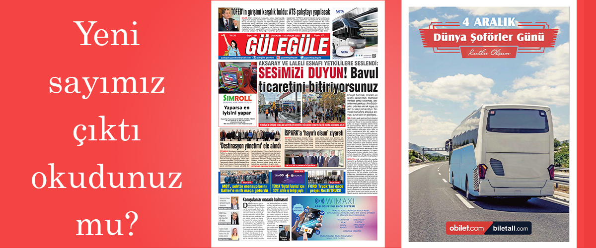 Gülegüle Gazetesi’nin 1111. Sayısı yayında