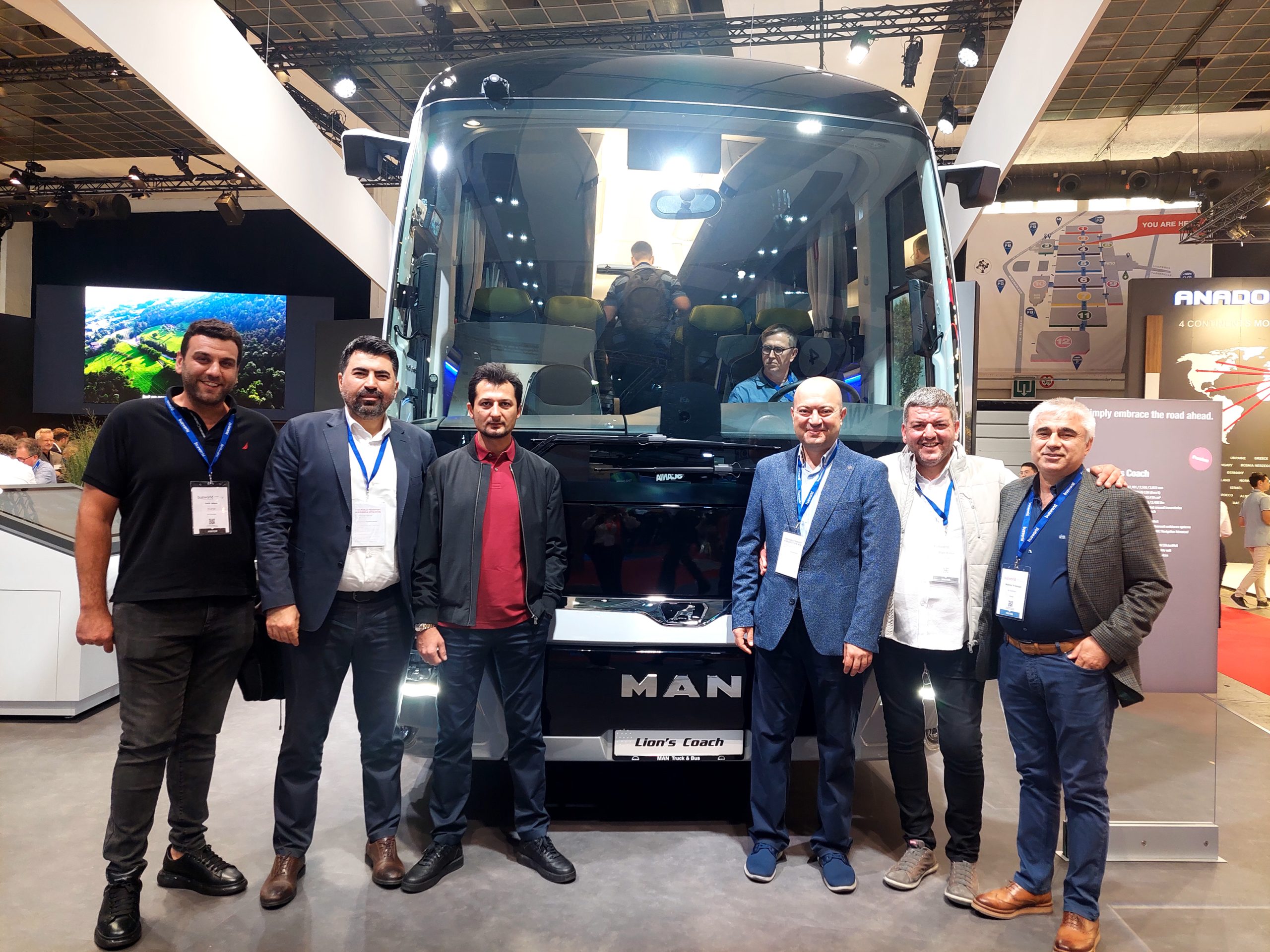 OİSD yönetimi, Busworld Fuarı’na çıkarma yaptı…