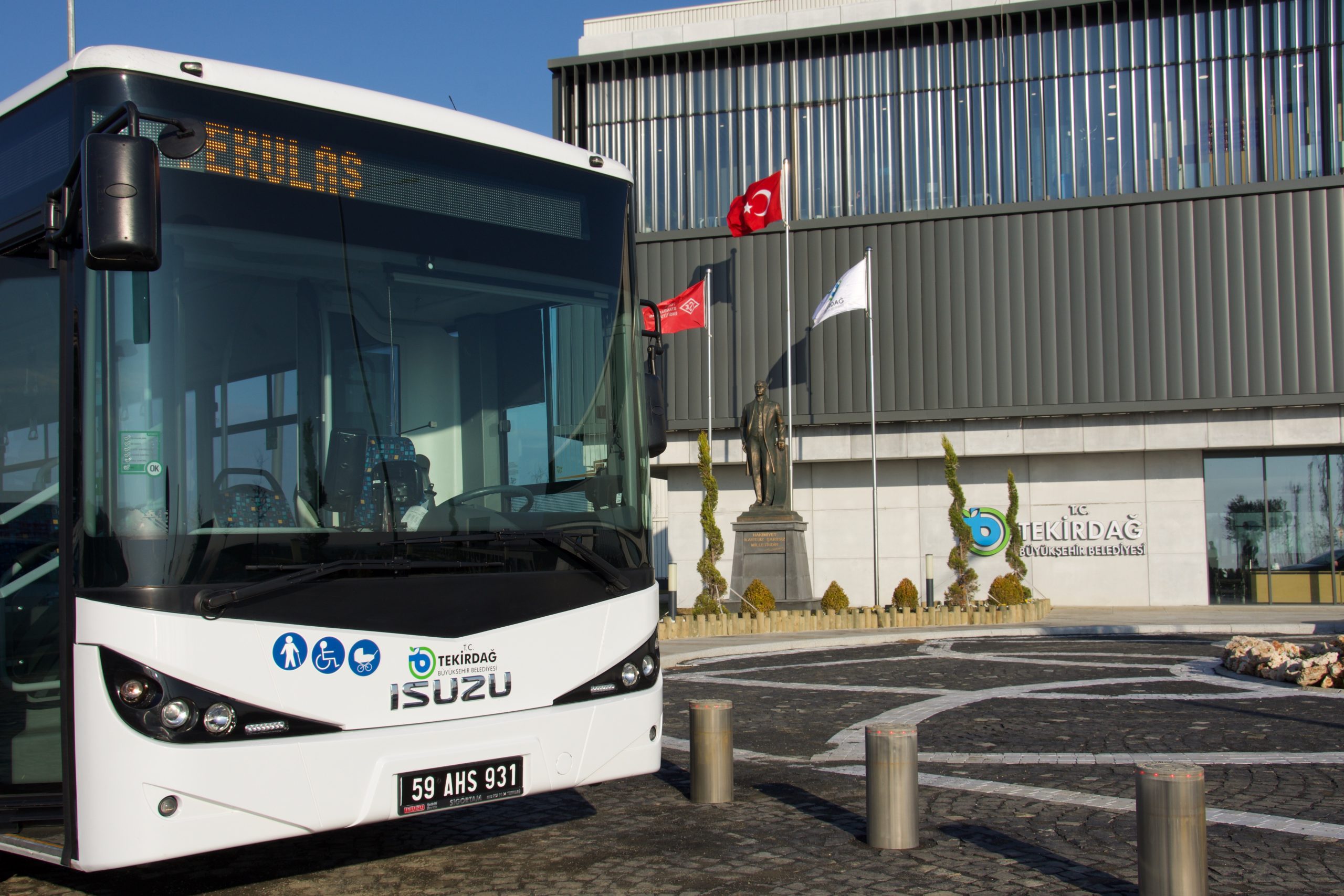 Tekulaş, Allison Donanımlı Anadolu Isuzu Citibus otobüsleri ile filosunu otomatikleştirmeye devam ediyor