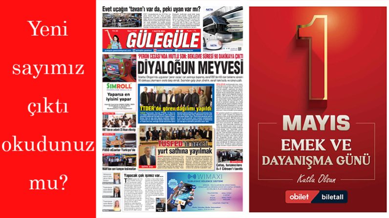 Gülegüle Gazetesi’nin 1117. Sayısı yayında