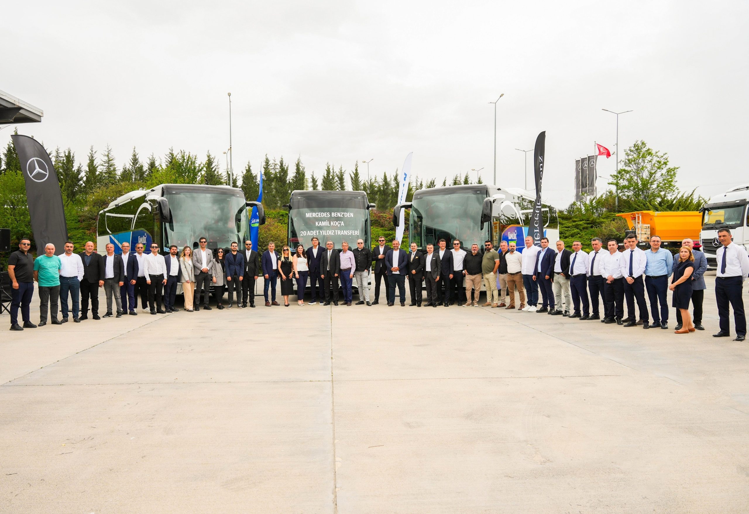 Kamil Koç, 20 adet Mercedes-Benz Tourismo 16 2+1 ile Konforlu Yolculuğun Rotasını Çiziyor