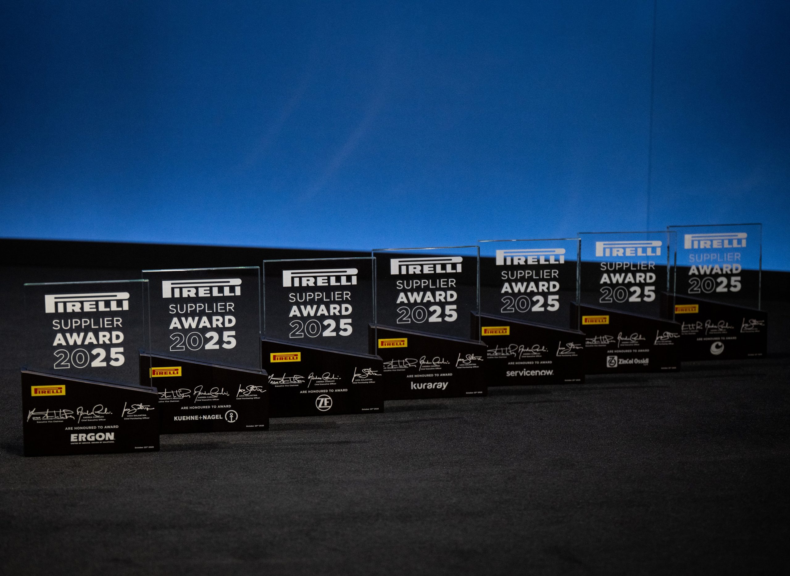 PIRELLI İNOVASYON, DİJİTAL DÖNÜŞÜM, SÜRDÜRÜLEBİLİRLİK, KALİTE, MÜKEMMELLİK VE HİZMET DÜZEYİ KATEGORİLERİNDE YILIN EN İYİ TEDARİKÇİLERİNİ ÖDÜLLENDİRDİ