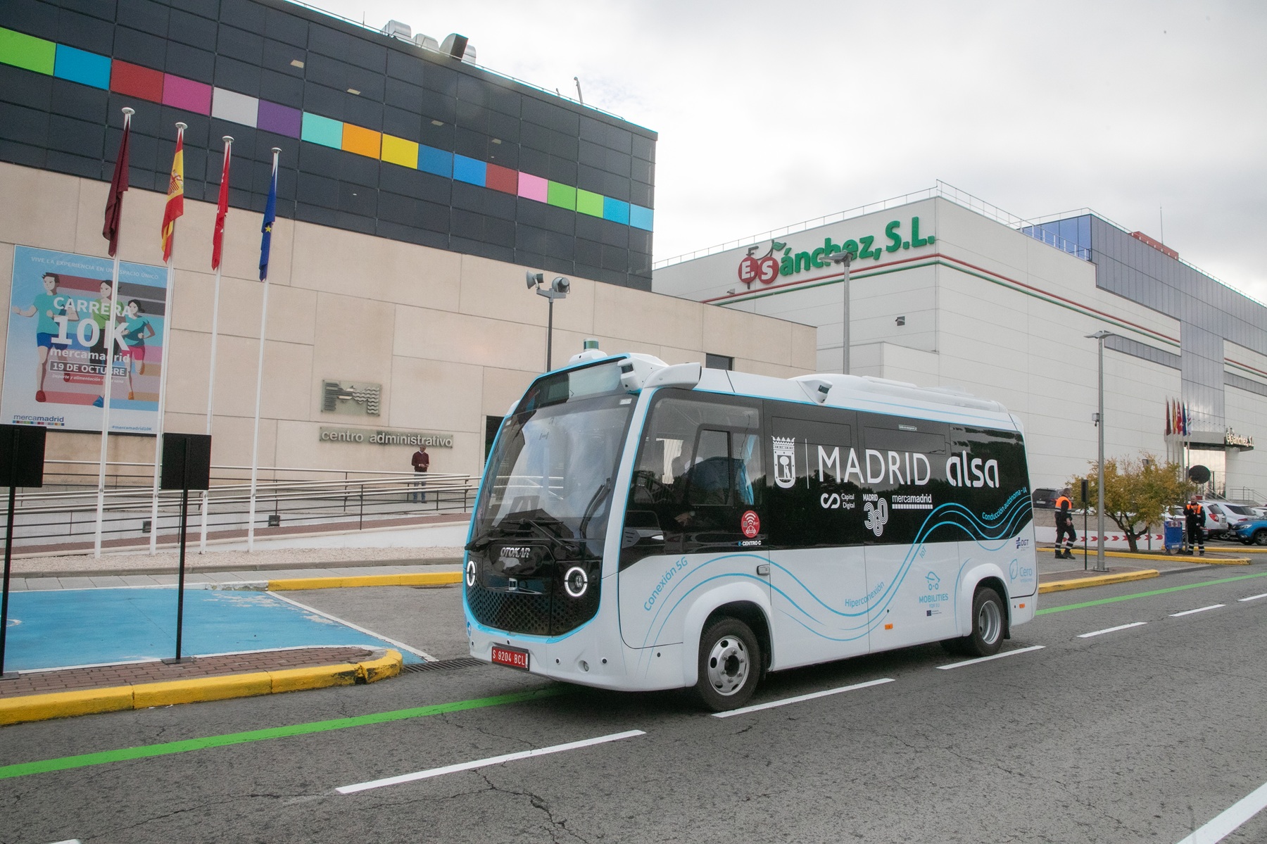 Otokar’ın Otonom Otobüsü İspanya’da Yolcu Taşımaya Başladı