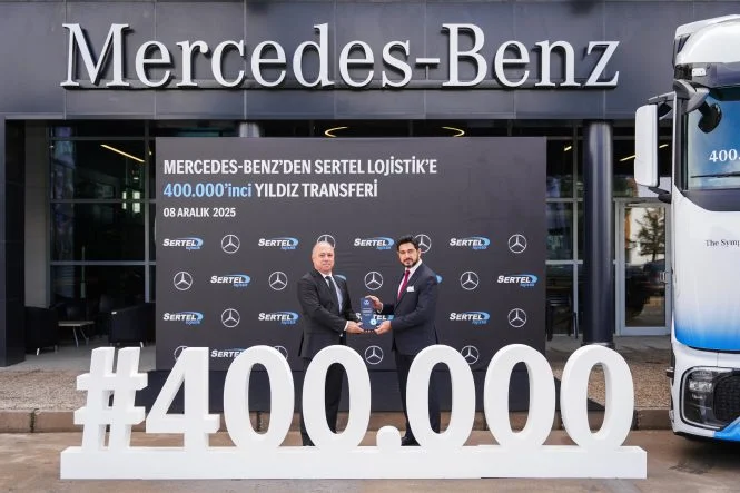 Sertel Grup Lojistik, Aksaray Kamyon Fabrikası’nda Üretilen 400 Bininci Kamyonu Filosuna Ekledi 1