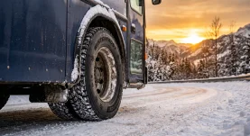 kış lastiği otobüs