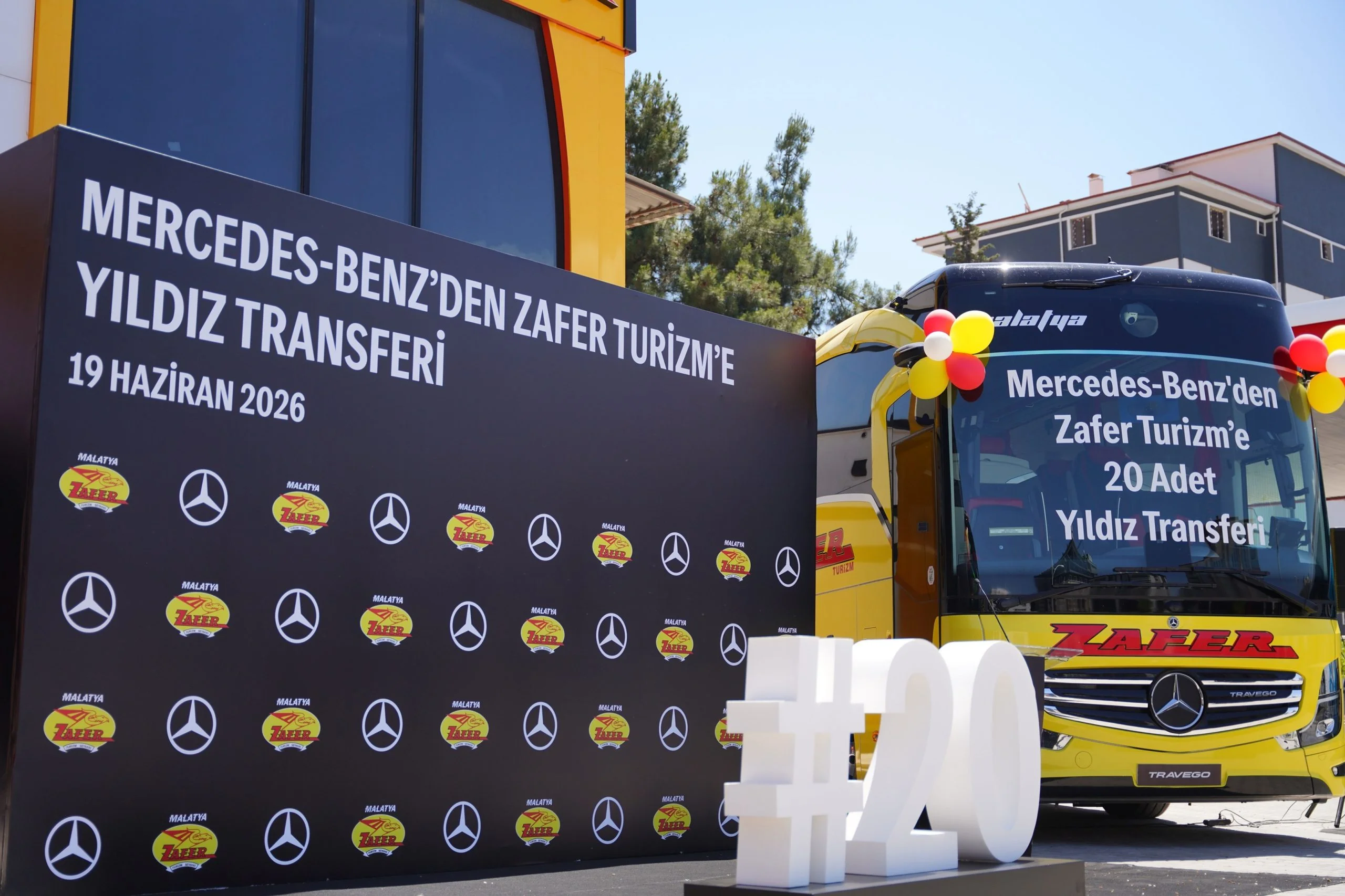 20 adet Mercedes-Benz Travego Malatya Zafer Filosunda Yerini Aldı_1